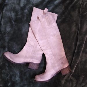 Lucky Brand Factory Distressed Boots Leather 7